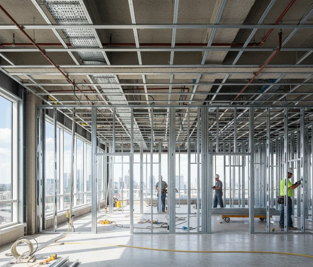 Interior Build-Out Framing